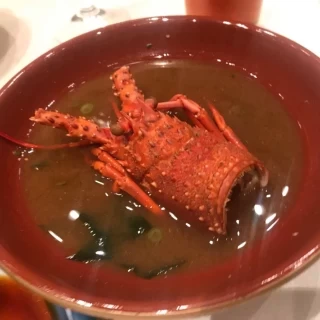 伊勢海老の赤出し