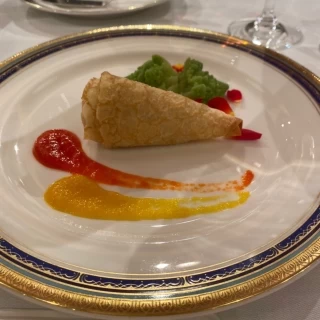 コース料理一部。