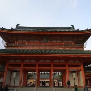 有名な平安神宮です。