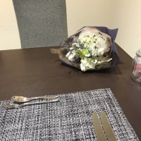 お土産に生花を頂きました