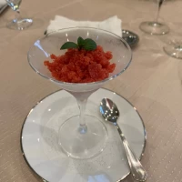 新郎新婦のみの食事（お口直し）
