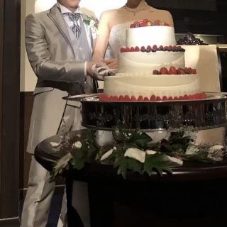 ケーキ入刀