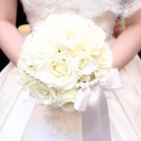 生花のウエディングブーケです