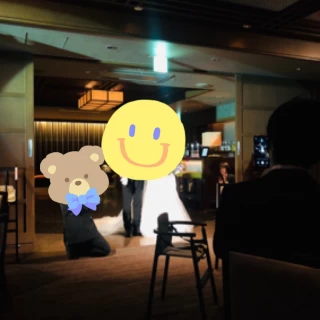 披露宴会場です。