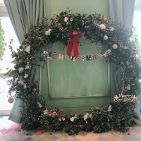 ガーデンまでのクリスマスコーディネート