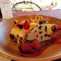 披露宴終了後に出していただいたウェディングケーキ