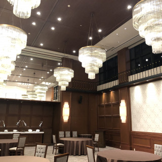 9の披露宴会場。とてもお洒落でした。
