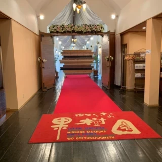 披露宴会場入口