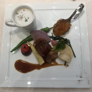 前菜
ひとつひとつがかわいい