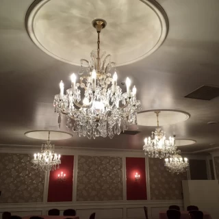 天井の電飾