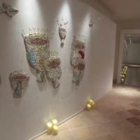 チャペルまでの通路