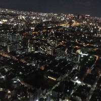 会場からの夜景