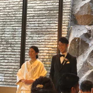 和洋装どちらも合う式場です