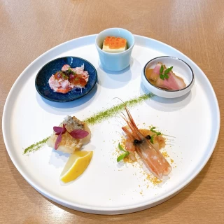 前菜はどれもとてもおいしかったです。