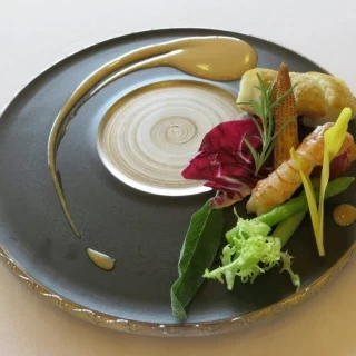 盛り付けもお洒落です。