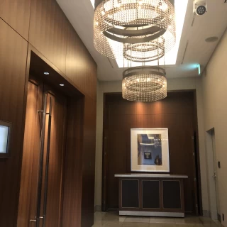 小さめの披露宴会場の入り口