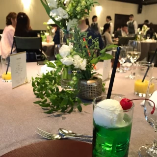 クリームソーダが大人気でした