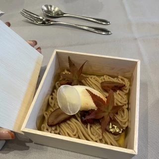季節を感じられる京都らしいデザートでした！
