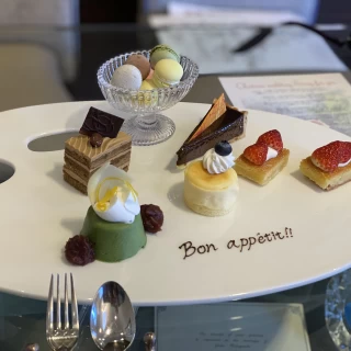 試食で頂いたデザート