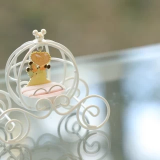 リングピロー可愛い馬車❤️