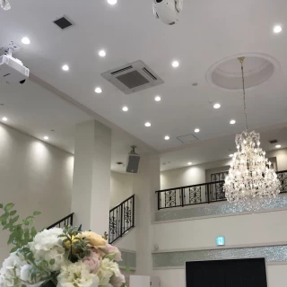 電飾もゴージャス感。広々としていた。