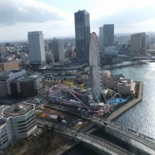 披露宴会場からの景色