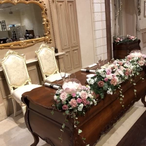 高砂の装花です|560944さんのSADOYA Chateau de Provence（サドヤ シャトー ド プロヴァンス）の写真(1011347)