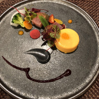 見学の時の試食。前菜