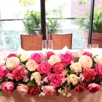 テーブル装花