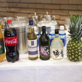 飲み物の種類も豊富でした。