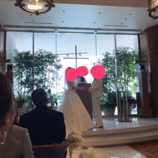 挙式時の写真です
