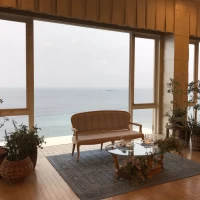 海が一望できる披露宴会場