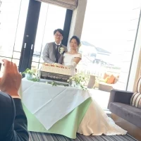 ケーキ入刀