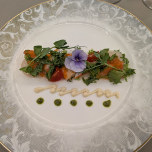 一番最初に出てきたお料理|561483さんのL’celmo Kagoshima（エルセルモ鹿児島）の写真(2607748)