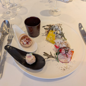 前菜|561483さんのリストランテKubotsu (ひらまつウエディング)の写真(2550968)