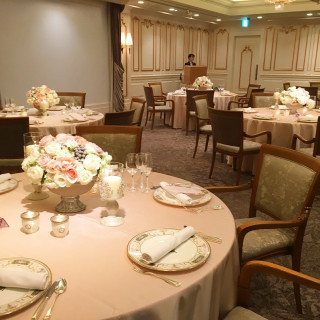 契約後、披露宴会場がリニューアルしたのでお披露目会