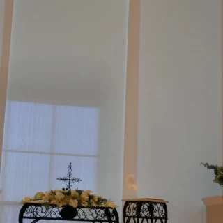 牧師さんがここにたちます
