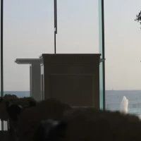 海が見えて綺麗でした