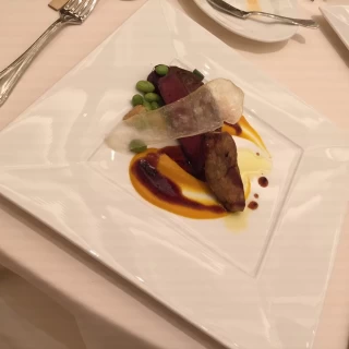 コース料理の一部