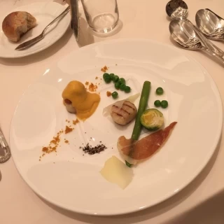 コース料理の一部
