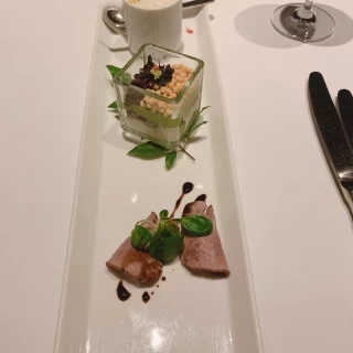 試食で頂いた前菜。