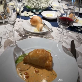 料理セッティング後