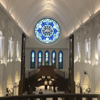 チャペル二階からの景色