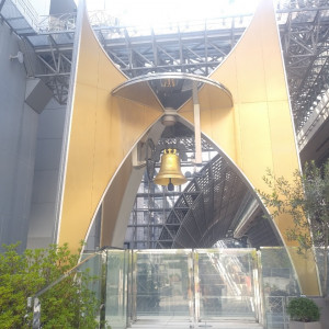 式を挙げたあとに鐘を鳴らすことができます。|562256さんのホテルグランヴィア京都の写真(1029464)