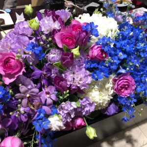 高砂の装花、安かったですよ！|562295さんの小さな結婚式 神戸モザイク店の写真(1027092)