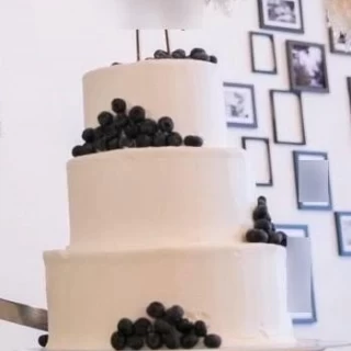 シンプルなケーキ