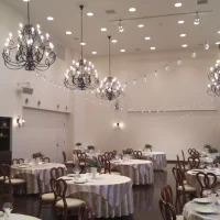 キュートな会場。