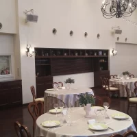 キュートな会場。