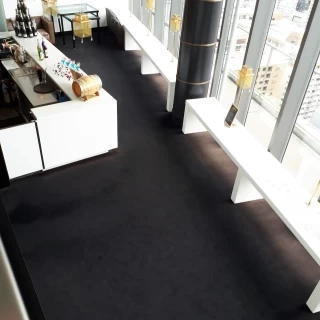 披露宴会場の手前にある待合スペース。