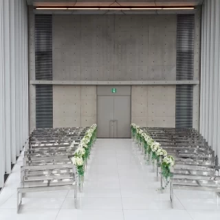 祭壇からゲストを見た様子